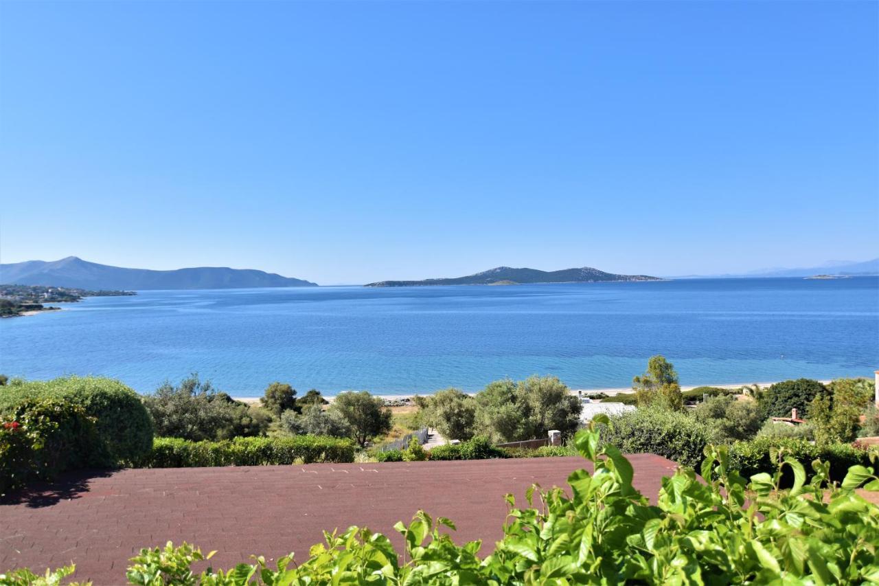 Blue Bay View - Beach House Vathirrevma Esterno foto