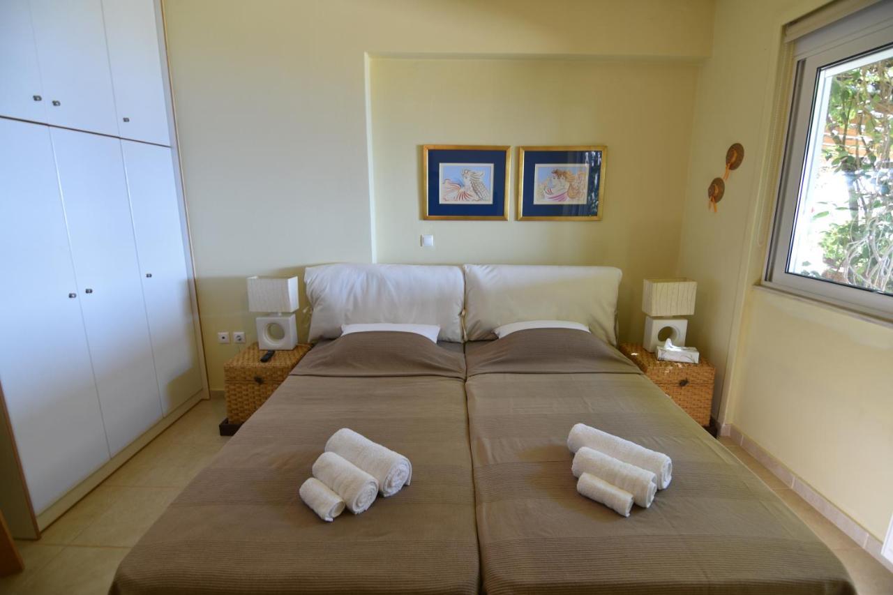 Blue Bay View - Beach House Vathirrevma Esterno foto