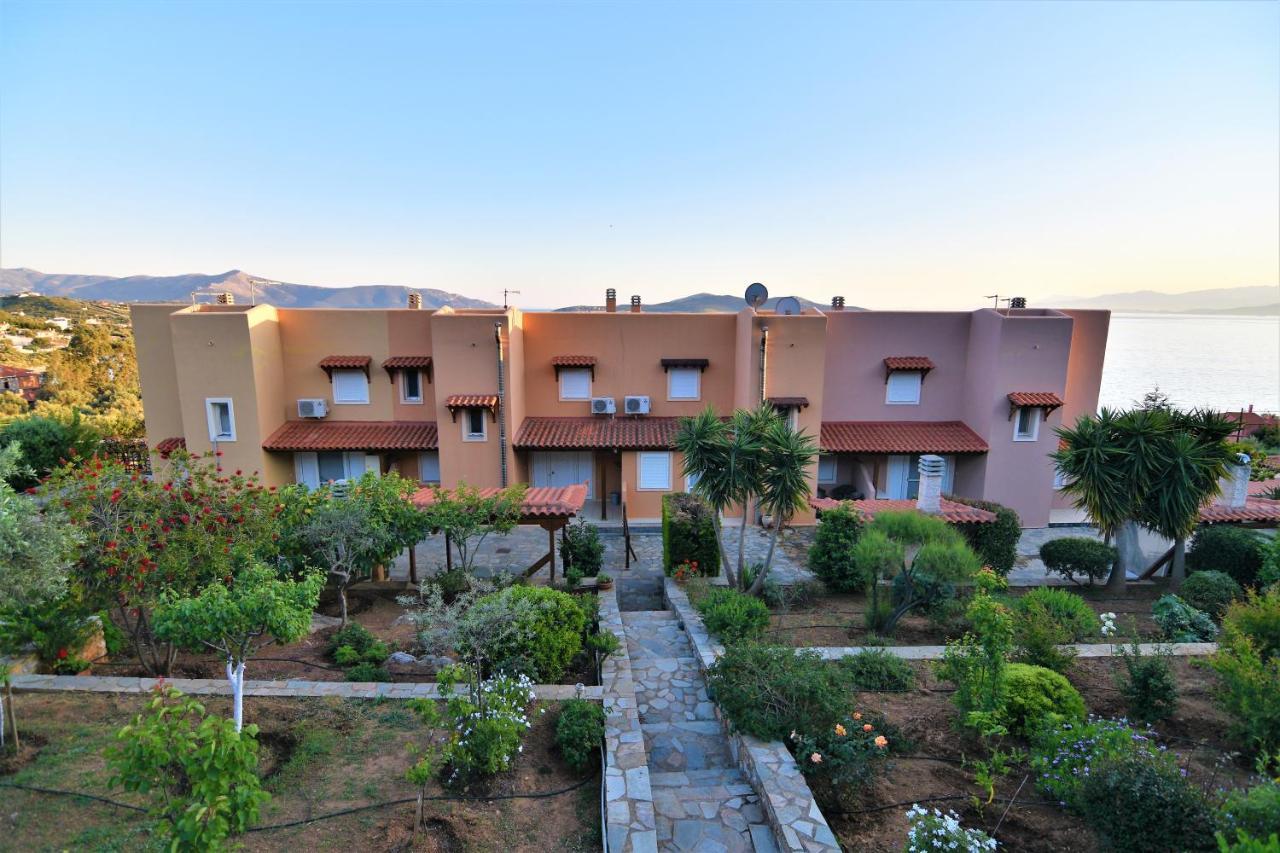 Blue Bay View - Beach House Vathirrevma Esterno foto