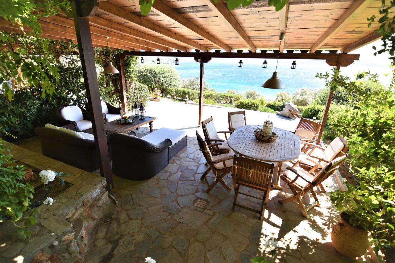 Blue Bay View - Beach House Vathirrevma Esterno foto