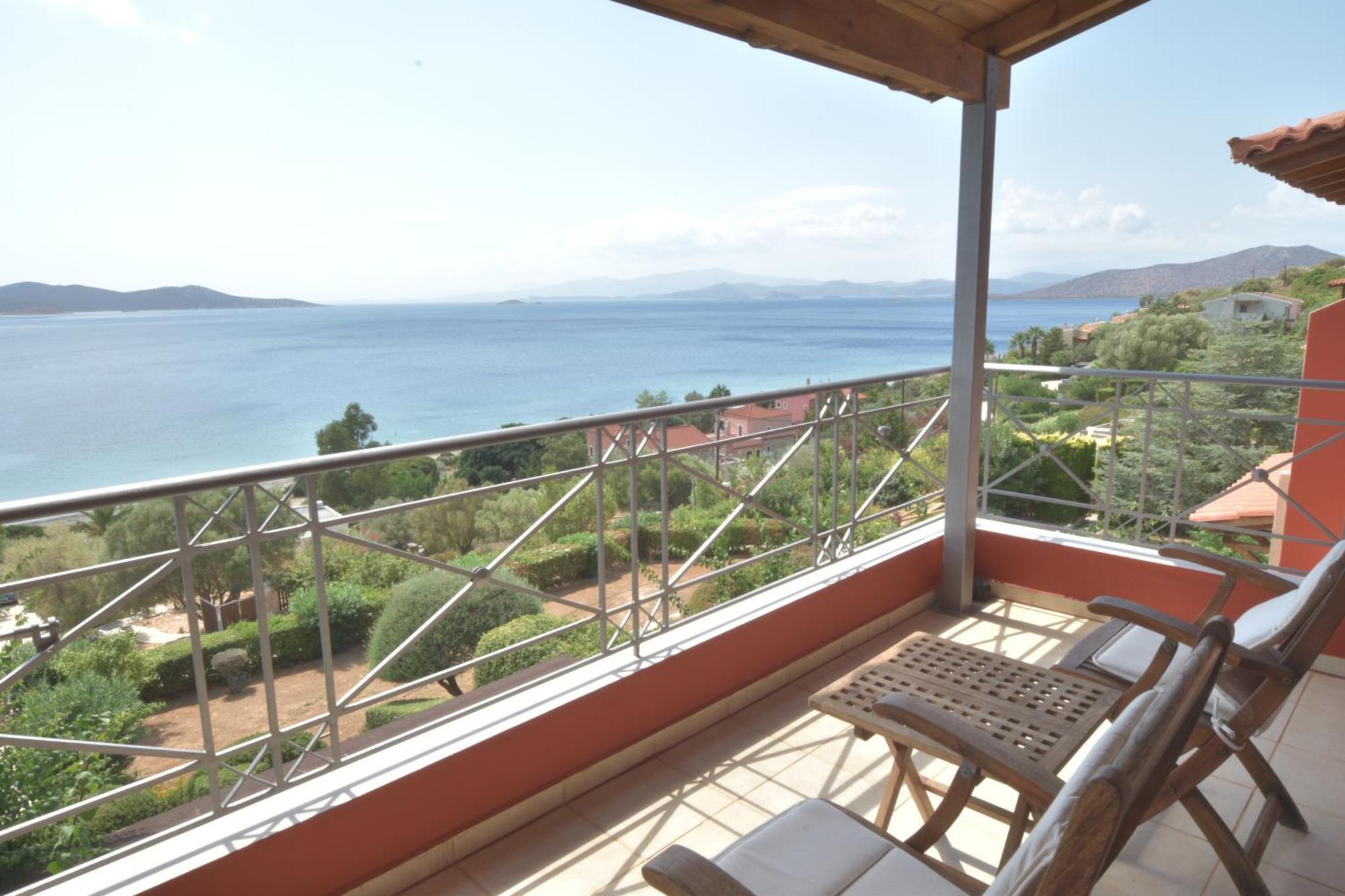 Blue Bay View - Beach House Vathirrevma Esterno foto